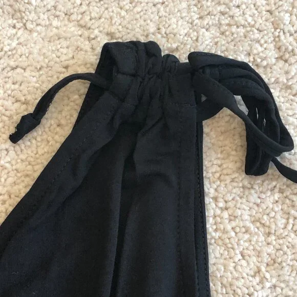 NWT LASCANA Women's Black Tie-Shoulder Jumpsuit - Picture 7 of 11